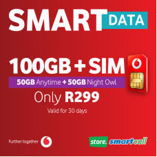 SIM Only + 100GB Smart Data